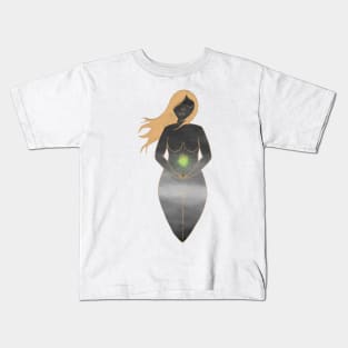 Golden Goddess Rebirth Kids T-Shirt